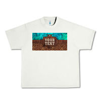 Pistachio preview custom name turquoise stone leopard bull skull license plate Urban Heavy Tee - Artiststas