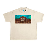 Sandshell preview custom name turquoise stone leopard bull skull license plate Urban Heavy Tee - Artiststas