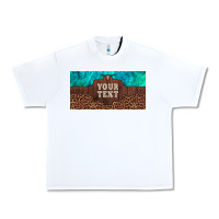 White preview custom name turquoise stone leopard bull skull license plate Urban Heavy Tee - Artiststas