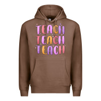 Chestnut teach teach varsity Premium Hoodie - MaliasSmallBusiness