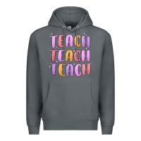 Rock teach teach varsity Premium Hoodie - MaliasSmallBusiness