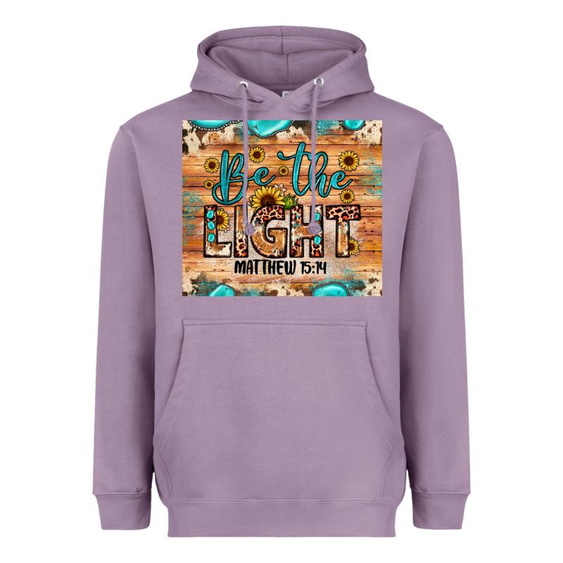 Be The Light Matthew 5 14 Heavyweight Hoodie by JahusDesignShop | Teevron
