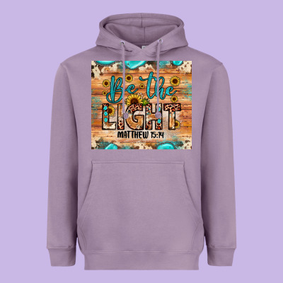 Be The Light Matthew 5 14 Heavyweight Hoodie Designed By Jahusdesignshop