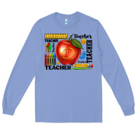 Colony Blue teacher Long Sleeve Tee - texasbilliewilder