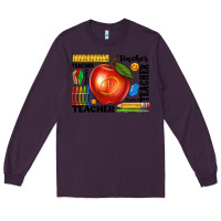Plum teacher Long Sleeve Tee - texasbilliewilder