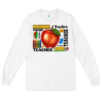 White teacher Long Sleeve Tee - texasbilliewilder