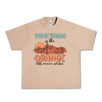 Burro something in the orange Urban Heavy Tee - MaliasSmallBusiness