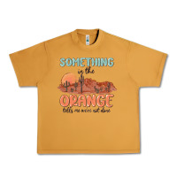 Peanut Butter something in the orange Urban Heavy Tee - MaliasSmallBusiness