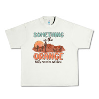 Pistachio something in the orange Urban Heavy Tee - MaliasSmallBusiness