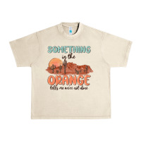 Sandshell something in the orange Urban Heavy Tee - MaliasSmallBusiness