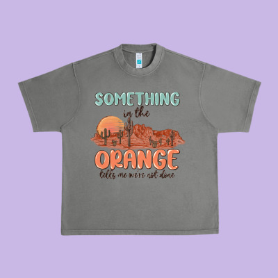 Urban Heavy Tee something in the orange