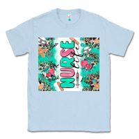Dusty Blue nurse life Classic Tee - Zillion Design Studio