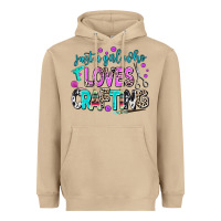 Mushroom just a girl who loves crafting Heavyweight Hoodie - AdoDesignShop