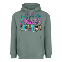 Sage just a girl who loves crafting Heavyweight Hoodie - AdoDesignShop