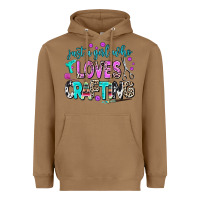 Toasted Coconut just a girl who loves crafting Heavyweight Hoodie - AdoDesignShop