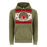 Vintage Olive merry teacher Vintage Hoodie - AdoDesignShop