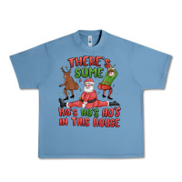 Pebble Blue there's some ho's ho's ho's in this house Urban Heavy Tee - MaliasSmallBusiness
