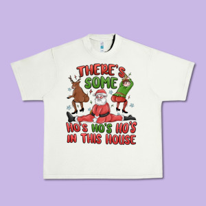 There's Some Ho's Ho's Ho's In This House Urban Heavy Tee Designed By Maliassmallbusiness