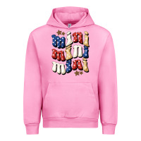 Fuchsia Pink American mini Urban Hoodie - NancyCooperArtShop