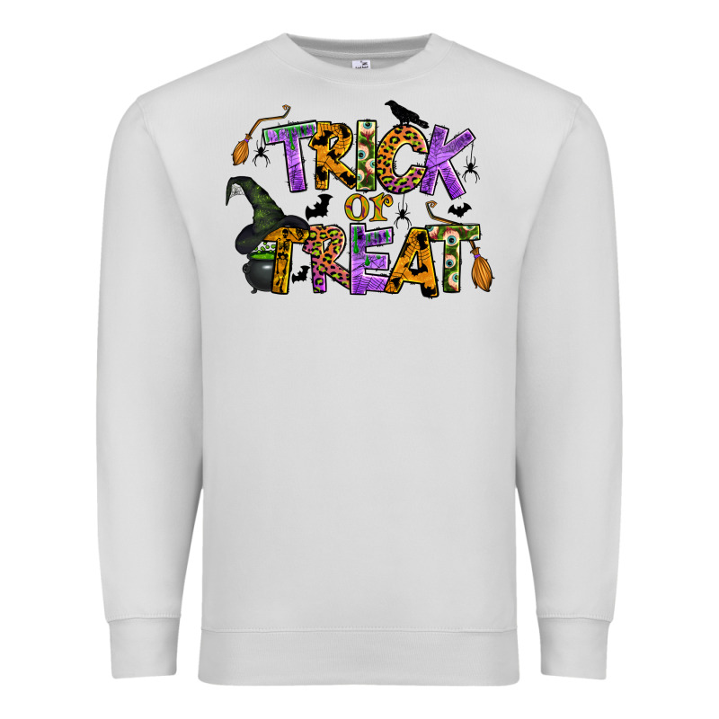 Trick Or Treat Premium Sweatshirt by BundleAndBundleShop | Teevron