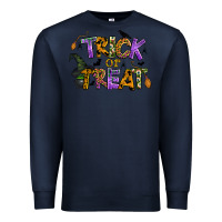 Navy trick or treat Premium Sweatshirt - BundleAndBundleShop