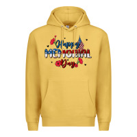 Antique Gold happy memorial day Premium Hoodie - MaliasSmallBusiness
