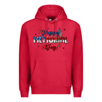 Cardinal happy memorial day Premium Hoodie - MaliasSmallBusiness