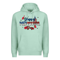 Seafoam happy memorial day Premium Hoodie - MaliasSmallBusiness
