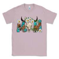 Lilac mom with bull skull Classic Tee - texasbilliewilder
