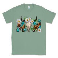Sage mom with bull skull Classic Tee - texasbilliewilder