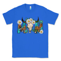 True Royal mom with bull skull Classic Tee - texasbilliewilder
