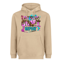 Mushroom eat sleep craft repeat Heavyweight Hoodie - AdoDesignShop