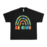 Black be kind autism Urban Heavy Tee - MaliasSmallBusiness