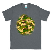 Charcoal Heather camouflage patch Classic Tee - BundleAndBundleShop