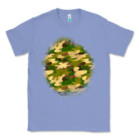 Colony Blue camouflage patch Classic Tee - BundleAndBundleShop