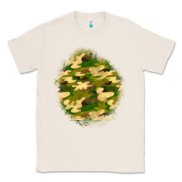 Natural camouflage patch Classic Tee - BundleAndBundleShop