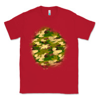 Red camouflage patch Classic Tee - BundleAndBundleShop
