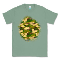 Sage camouflage patch Classic Tee - BundleAndBundleShop