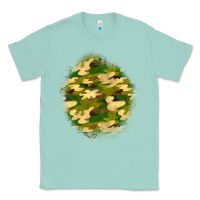 Seafoam camouflage patch Classic Tee - BundleAndBundleShop