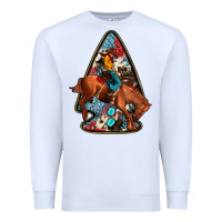 White arrowhead rodeo Premium Sweatshirt - JahusDesignShop