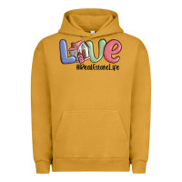 Pigment Peanut Butter love real estate life Urban Hoodie - MaliasSmallBusiness