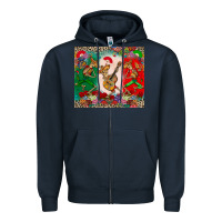 Navy mexican skeletons Zipper Hoodie - CTS Tumbler Store