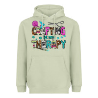 Matcha crafting is my therapy Heavyweight Hoodie - AdoDesignShop