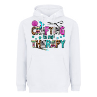 White crafting is my therapy Heavyweight Hoodie - AdoDesignShop