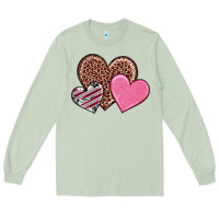 Matcha valentine's day hearts Long Sleeve Tee - RanaPortraitStore