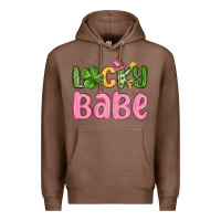 Chestnut lucky babe st patrick s day Premium Hoodie - MaliasSmallBusiness