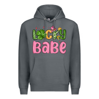 Rock lucky babe st patrick s day Premium Hoodie - MaliasSmallBusiness