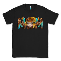 Black mom with bull skull Classic Tee - texasbilliewilder