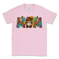 Bubblegum Pink mom with bull skull Classic Tee - texasbilliewilder
