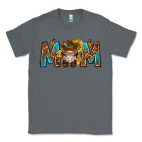 Charcoal Heather mom with bull skull Classic Tee - texasbilliewilder
